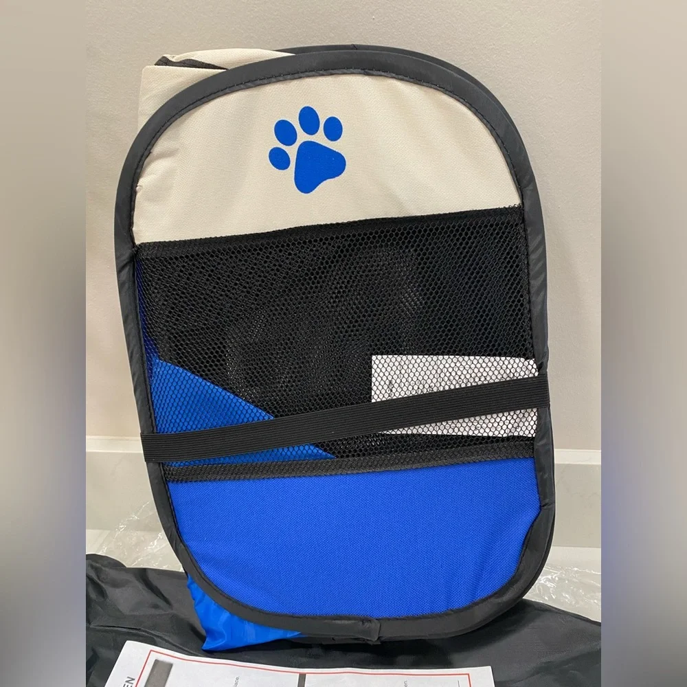 PETMAKER Pop-Up Pet Playpen with Carrying Case for Indoor/Outdoor Use 26.5